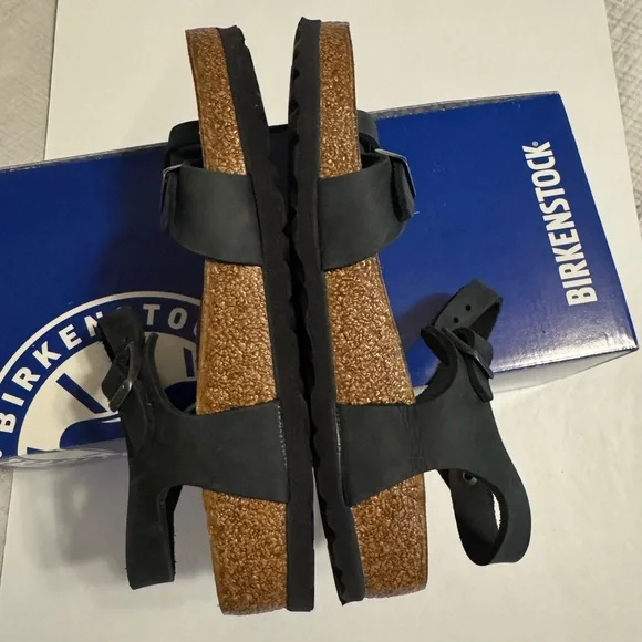 Birkenstock Taormina Black Size 36 EUC - Picture 3 of 5